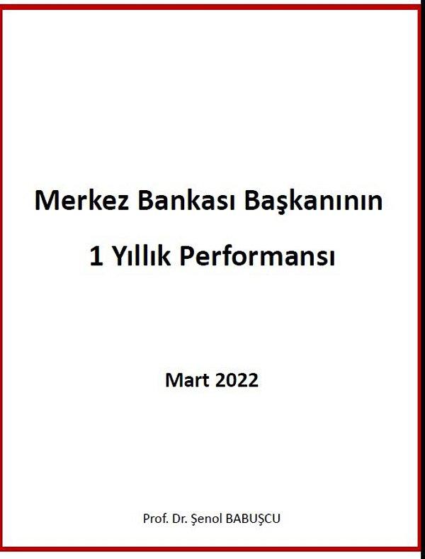 Kavcıoğlu'nun Mart 2021'deki ve bir yıl sonra Mart 2022'deki konuşmalarından örnekler veren Babuşçu, Kavcıoğlu'nun göreve geldiği Mart 2021'de enflasyonun yüzde 15,61 iken Mart 2022'de yüzde 54,44'e çıktığını, üretici enflasyonunun da yüzde 27,09'dan yüzde 105,01'e fırladığı örneğini paylaştı.