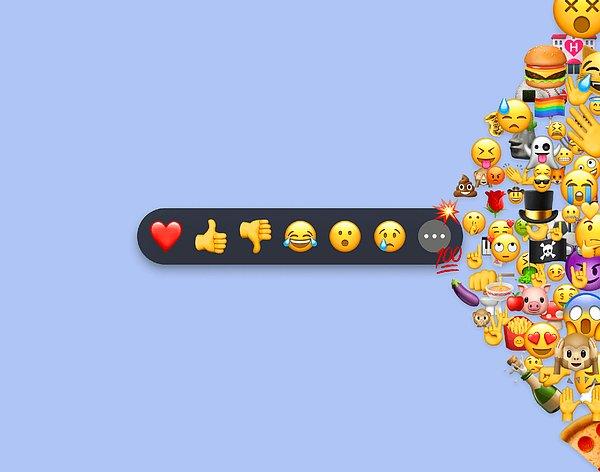 Telegram ve Slack beğenileri hem gruplar hem de bireysel sohbetler için emojiyle tepki özelliğini destekliyor.