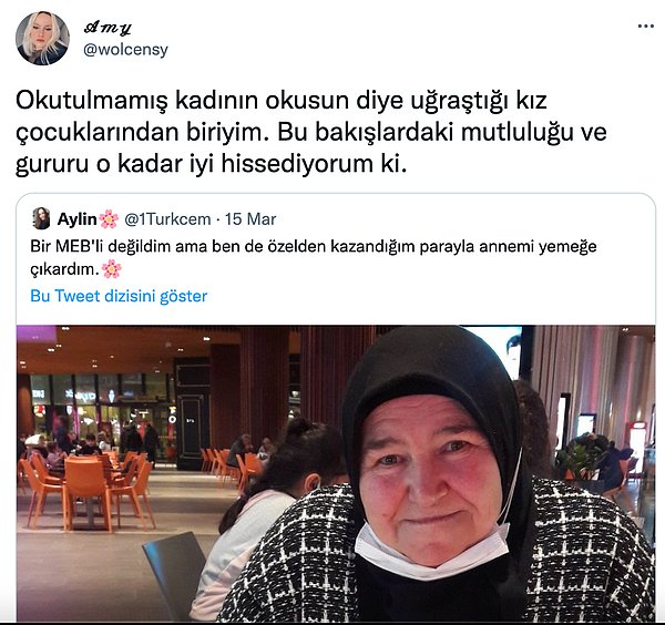 11. Bakışlar çok şey anlatır.