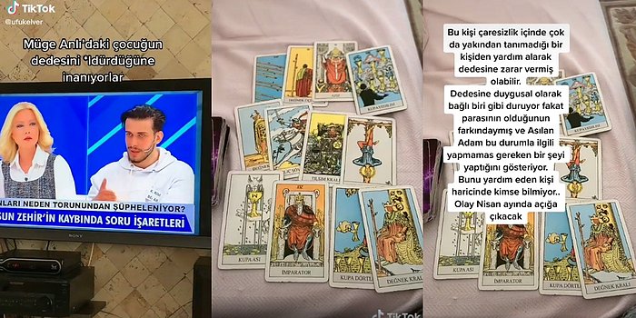 Yeni Hobimiz Hayırlı Olsun: Müge Anlı'da İşlenen Cinayeti Çözmek İçin Tarot Kağılarıyla Fal Bakan TikToker