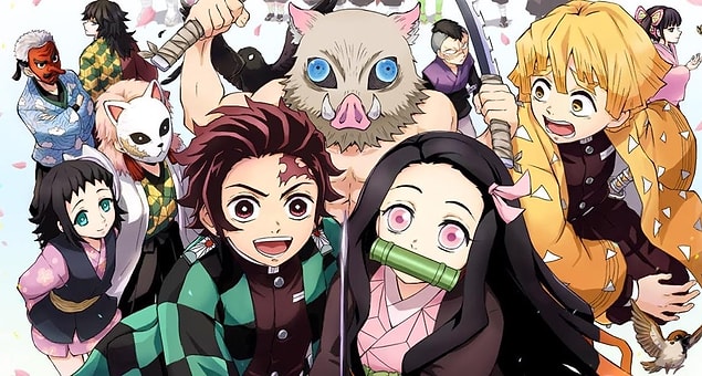 3. Damon Slayer: Kimetsu No Yaiba/İblis Keser (2019)-IMDb: 8.8