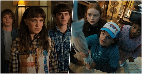 Müptelası Olduğumuz Stranger Things'in 4. Sezonundan Korku Filmi Tadında İlk Fotoğraflar Geldi