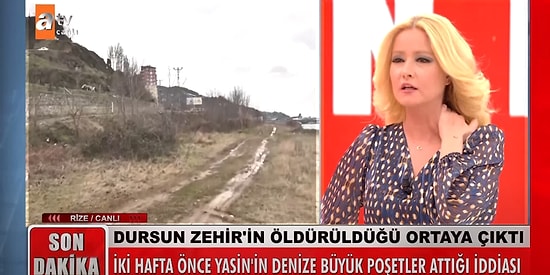 Rize'de Dursun Zehir'in Cesedi Arandığı Sırasında Ekibinden Kuymak İçin Malzeme İsteyen Müge Anlı Tepki Çekti