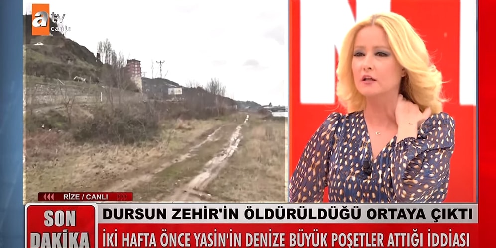 Rize'de Dursun Zehir'in Cesedi Arandığı Sırasında Ekibinden Kuymak İçin Malzeme İsteyen Müge Anlı Tepki Çekti