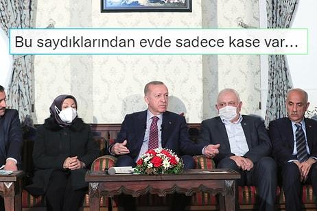 Erdoğan'ın Manda Yoğurtlu, Medine Hurmalı 'Şifa' Reçetesine Sosyal Medyadan Tepkiler