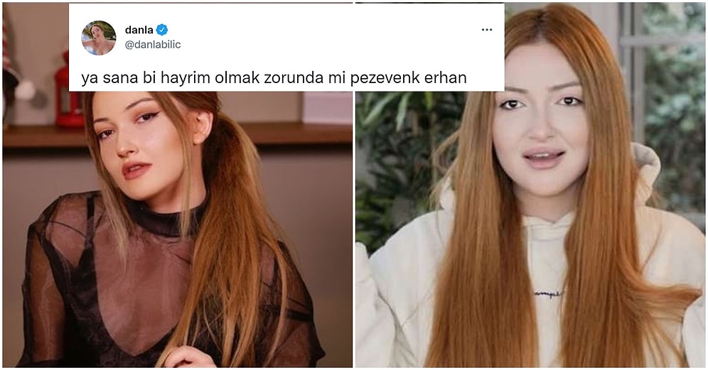 Danla Bilic Kendisini Küfürlü Bir Dille Eleştiren Kişiye Aynı Tondan Yanıt Verdi: 'Pezevenk Erhan'