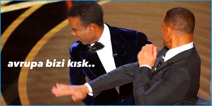 Will Smith'in Chris Rock'a Attığı Tokata Yapılan Birbirinden Komik 15 Monte