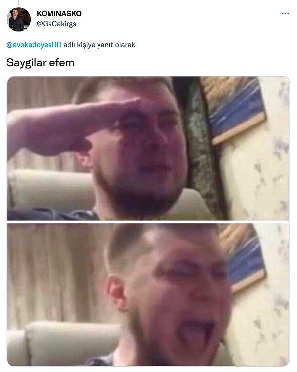 Saygı duruşu...