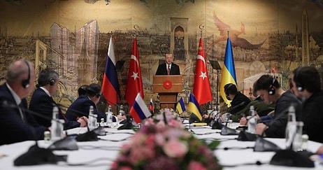 Erdoğan, Rusya ve Ukrayna Heyetlerine Seslendi: 'İşinizi Kolaylaştıracak Her Türlü Katkıya Hazırız'