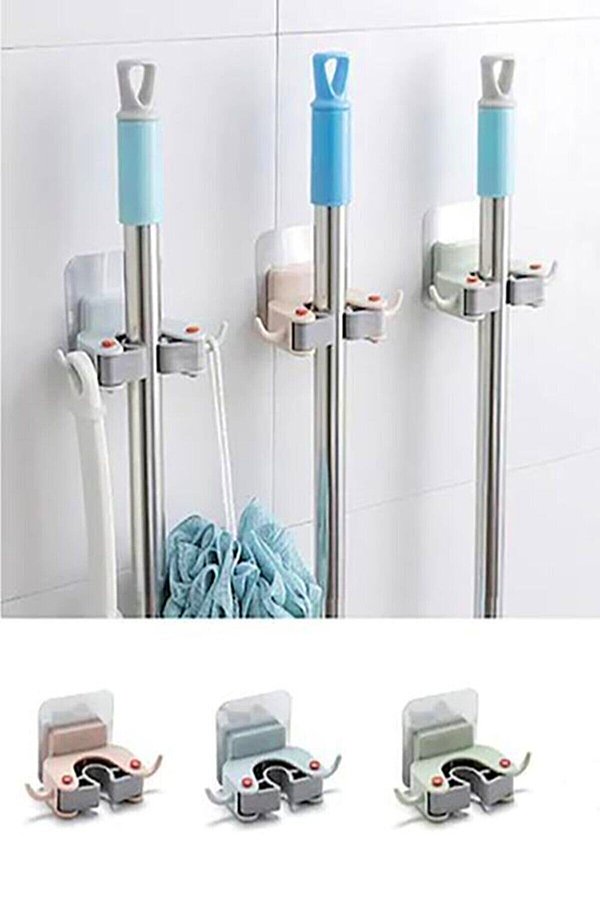 1. Mop askısı ile etrafta duran fırçalardan kurtulabilirsiniz.