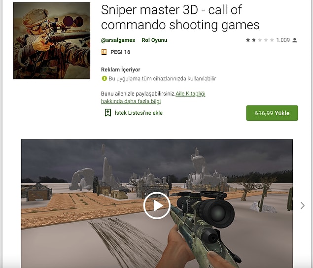 Sniper master 3D - call of commando shooting games