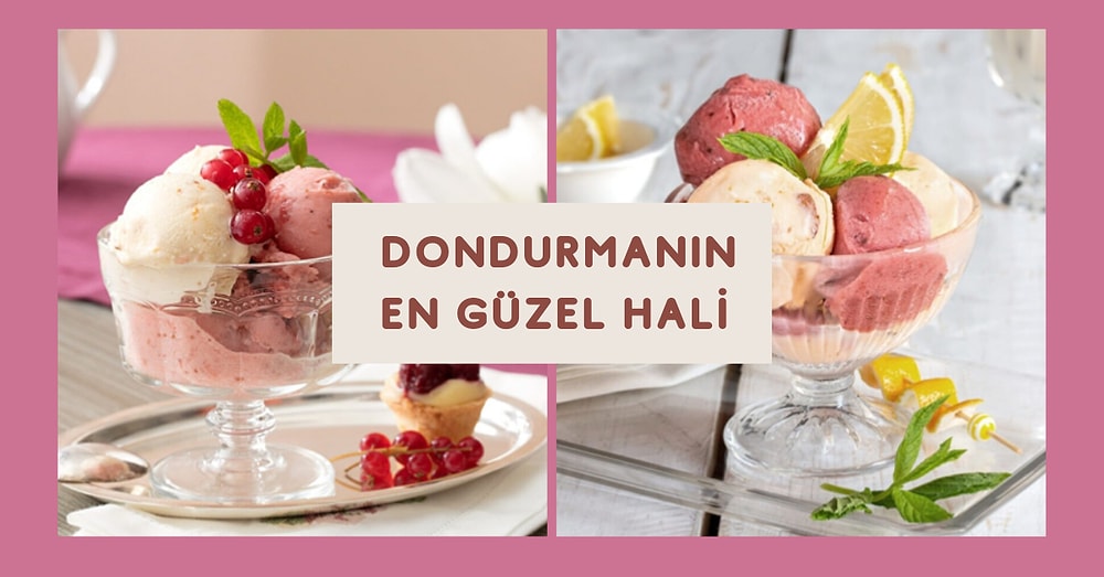 Sunumlarınıza Şıklık Getirmek İçin Tercih Edebileceğiniz Birbirinden Güzel Dondurma Kaseleri