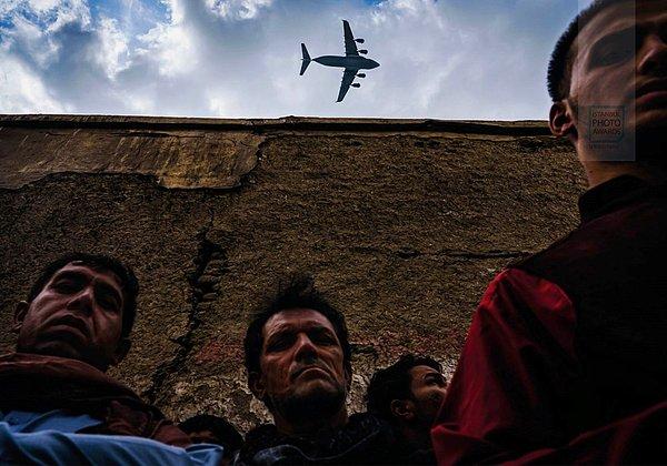 Seri Haber kategorisi birincisi - Afganistan'ın Düşüşü adlı fotoğrafla Marcus Yam