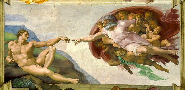 5. Adem'in Yaratılışı tablosu hangi sanatçı tarafından yapılmıştır?