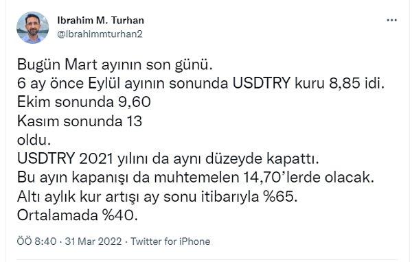 Turhan'ın dolar değişimi 👇