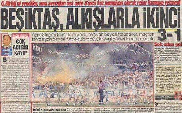 3. Beşiktaş: 1992-1993