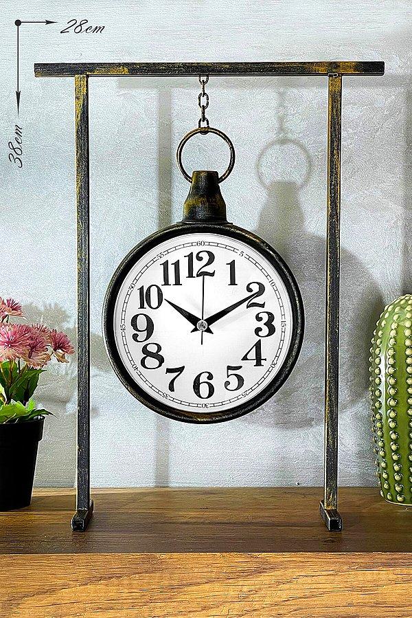 1. Dekoratif bir masa saatine ne dersiniz?
