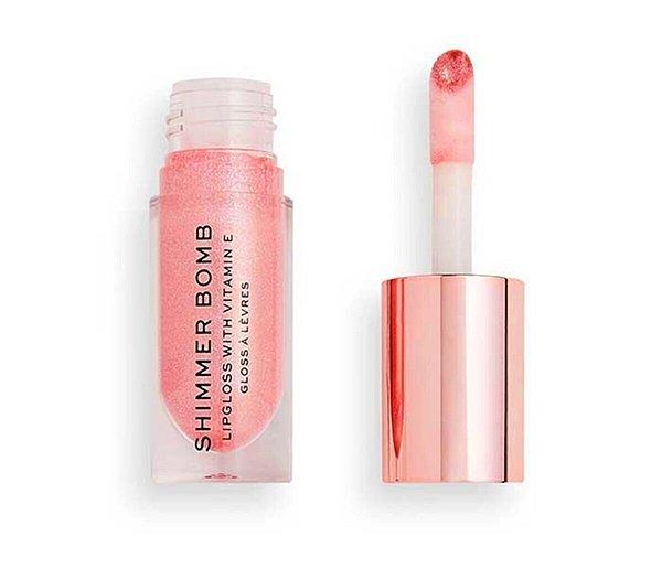 10. Revolution Shimmer Bomb Lip Gloss Glimmer
