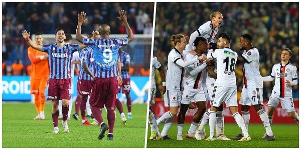 Spor Toto Süper Lig'in 31. haftasında lider Trabzonspor, Beşiktaş'ı konuk etti.