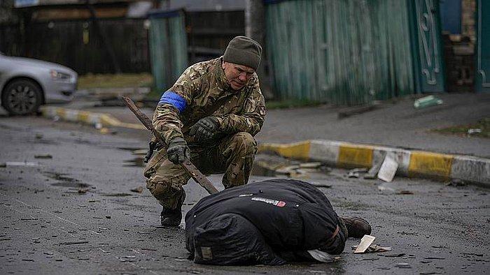 Ukrayna'da Ceset Dolu Sokakların Fotoğrafları Paylaşıldı!