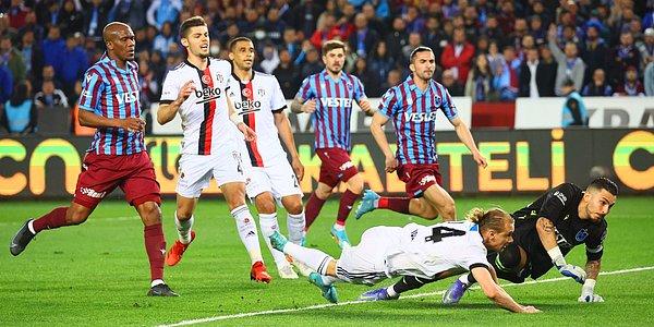 Süper Lig'in 31. haftasının en önemli maçında Trabzonspor ile Beşiktaş karşı karşıya geldi.