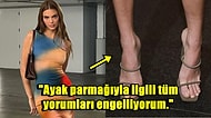 Güzelin Derdi Çok Olurmuş: Uzun Ayak Parmakları Yüzünden Dalga Konusu Olan Kendall Jenner Takipçilerini Uyardı