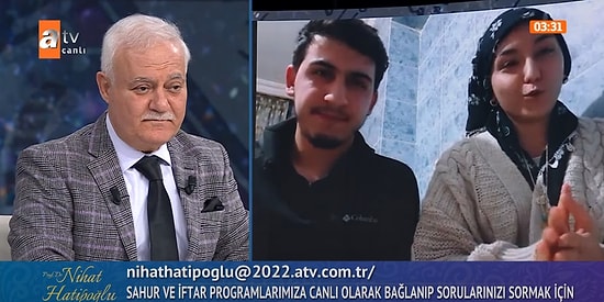 "Annem Bana 'Allah Sana Evlat Nasip Etmesin' Diye Beddua Etti" Diyen Kadın, Nihat Hatipoğlu'nu Şaşkına Uğrattı