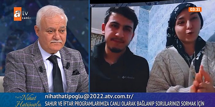 "Annem Bana 'Allah Sana Evlat Nasip Etmesin' Diye Beddua Etti" Diyen Kadın, Nihat Hatipoğlu'nu Şaşkına Uğrattı