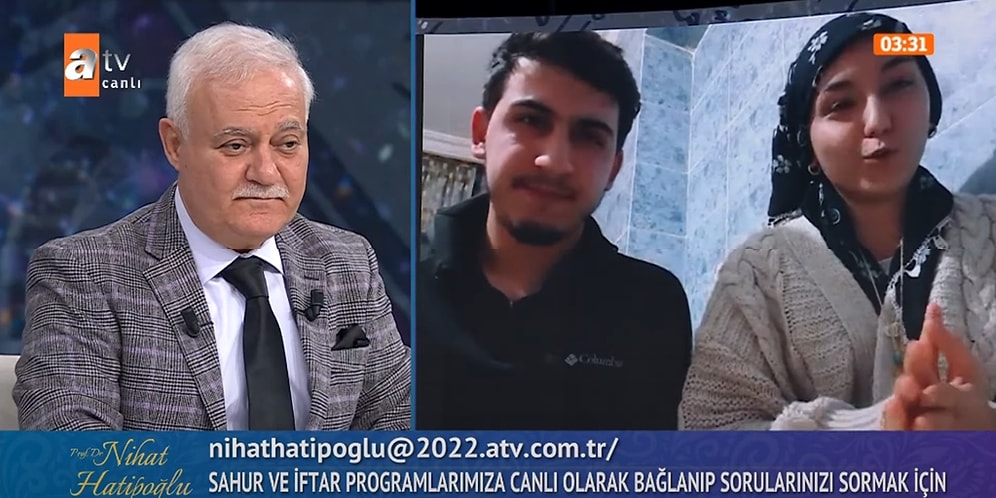 "Annem Bana 'Allah Sana Evlat Nasip Etmesin' Diye Beddua Etti" Diyen Kadın, Nihat Hatipoğlu'nu Şaşkına Uğrattı