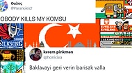 "Kimse Komşumu Öldüremez" Diyerek Türk Bayrağını Savunan Yunan Kullanıcıya Gelen Harika Yorumlar