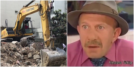 Fıkralarla Türkiye: Samsun'da Bir Kepçe Operatörü Adresi Karıştırdı, Yanlış Binayı Yıktı