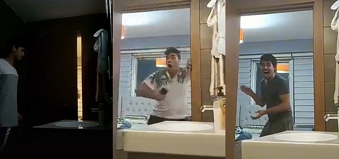 Aklı Gitti Geldi: Karanlık Banyoda Kendisine Pusu Kuran Arkadaşlarının Korkutmasıyla Allah'ına Kavuşan Genç