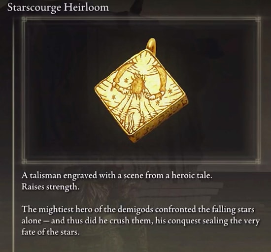 Elden Ring: How To Get The Starscourge Heirloom Talisman