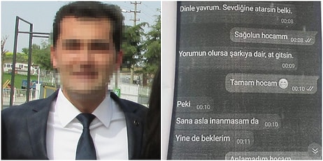 Öğrencisini Mesajla Taciz Eden Öğretmenden Savunma: 'Herkesin Yaklaşımı Farklıdır'