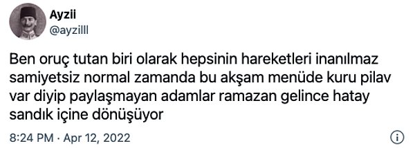 4. Siyasetçilerin ramazanda sergiledikleri tavırları samimi bulmayanların sayısı da hiç de az değildi.