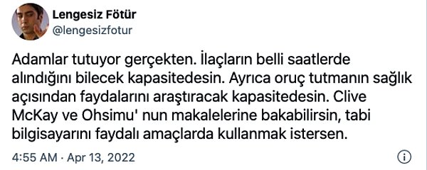 8. Elbette siyasilerin ramazandaki tavırları konusunda Jahrein'in eleştirilerini haksız bulanlar da vardı.