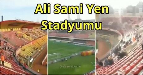 Galatasaray'ın Eski Mabedi Ali Sami Yen Stadyumu'nda Çekilen Nostaljik Video Tüylerinizi Diken Diken Edecek