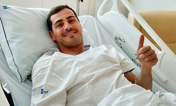 Daha sonra Iker Casillas Porto'da oynarken 2019 yılında antrenmanda kalp krizi geçirdi, neyse ki sağ salim aramıza dönmeyi başardı.