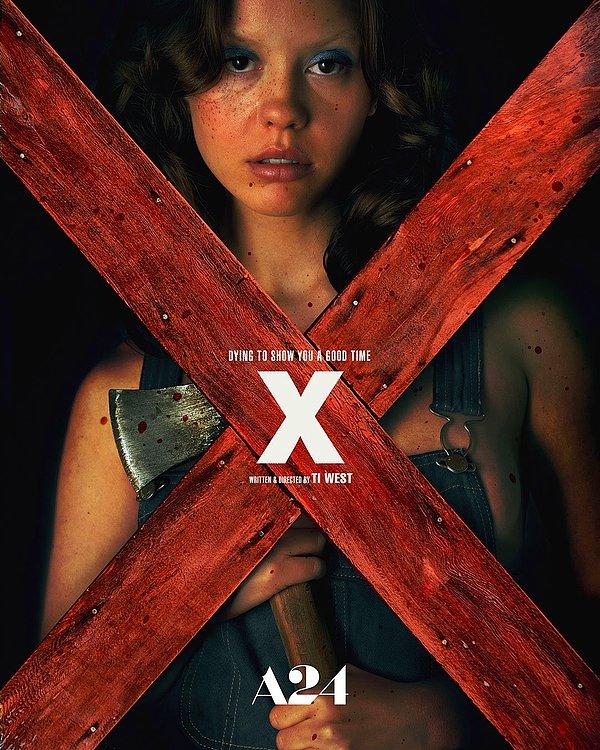 13. A24'un yeni korku filmi X, 14 Nisan'da dijital olarak yayımlanacak.