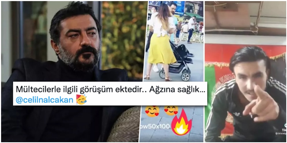 Oyuncu Celil Nalçakan, Kadınların Gizlice Videolarını Çeken Sapık Mültecilere Sinirlenip Hakaret Etti!