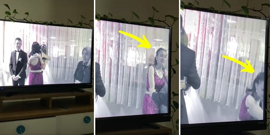 Evlenen Kız Kardeşi ile Düğünde Vedalaşırken Hüngür Hüngür Ağlayıp Sonra da Bayılan Abla