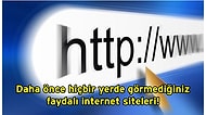 Gördüğünüz Anda "Ben Bunu Nasıl Kaçırırım Keşke Daha Önceden Bilseydim" Diyeceğiniz 20 İnternet Sitesi