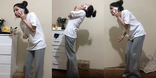 Evde Olduğunu Sevgilisine İspat Etmeye Çalışırken Sinir Krizine Giren Kadın Sosyal Medyayı İkiye Böldü