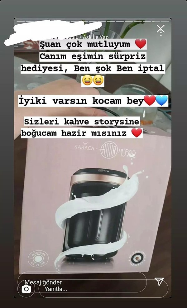 2. Instagram yeni bir kahve sunumcusu daha kazandı.