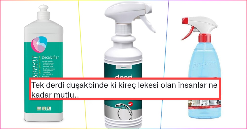 Kireç Lekelerine Son: Kireç Sorununuza Çözüm Olacak 20 Ürün