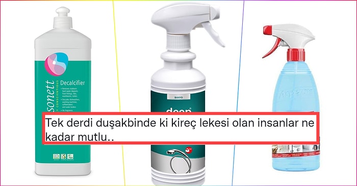 Kireç Lekelerine Son: Kireç Sorununuza Çözüm Olacak 20 Ürün