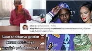 ASAP Rocky'nin Hamile Olan Rihanna'yı Aldattığı İddiası Goygoycuların Diline Düştü