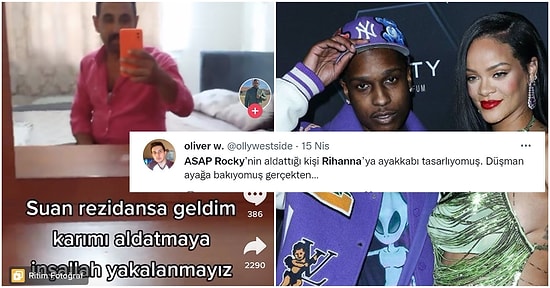 ASAP Rocky'nin Hamile Olan Rihanna'yı Aldattığı İddiası Goygoycuların Diline Düştü
