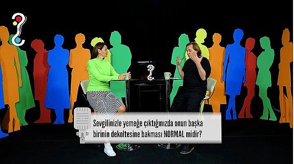 8. 'Normalleştiremediklerimizden misiniz'e konuk olan Pınar Altuğ eşinin başkasının dekoltelerine bakmasına dair olan suraya verdiği cevap ile herkesi şok etti.