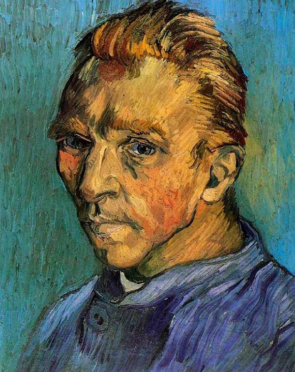 4. Sakalsız Otoportre - Vincent van Gogh